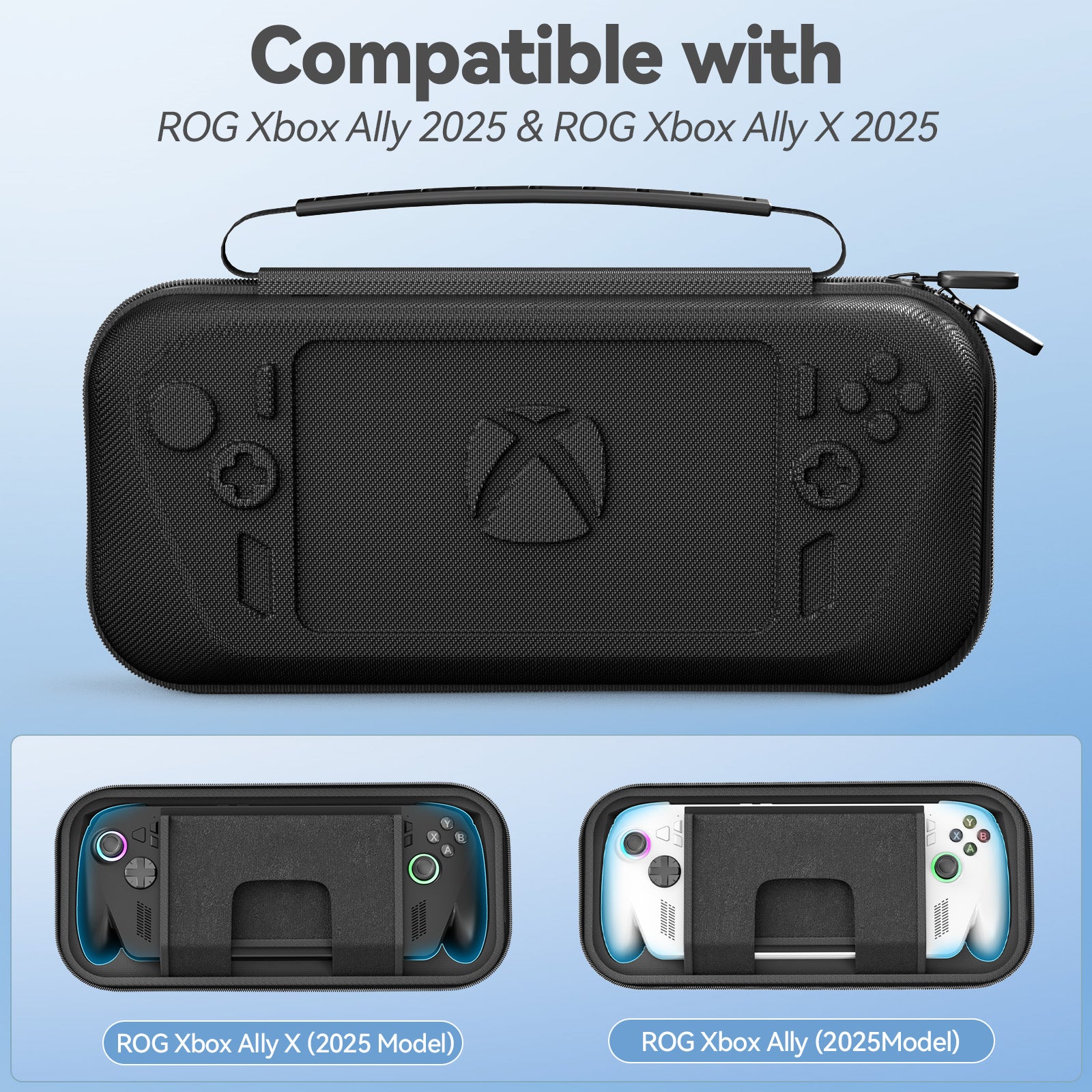 Hard Shell Carrying Case for ASUS ROG Xbox Ally / X (2025