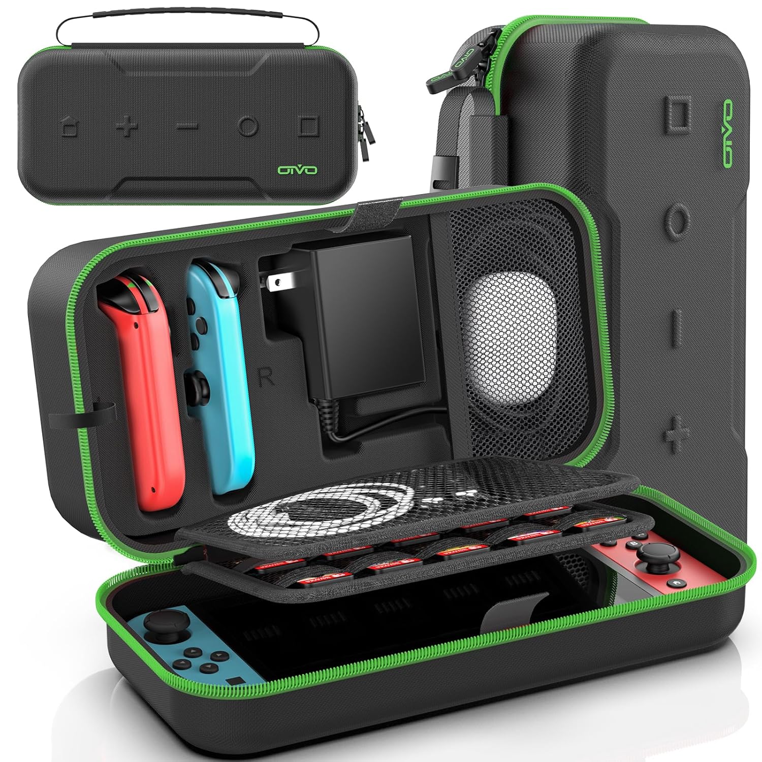 Switch OLED Carrying Case Compatible with Nintendo Switch & OLED