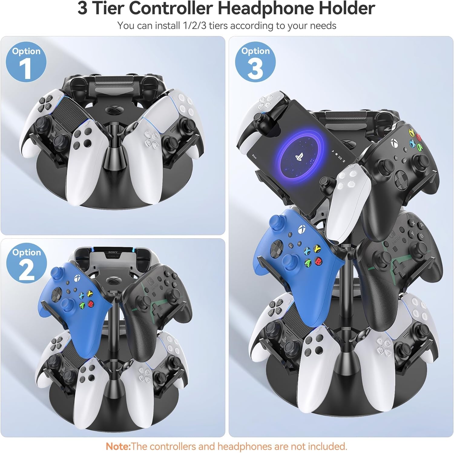 Headset and Gaming Controller Stand