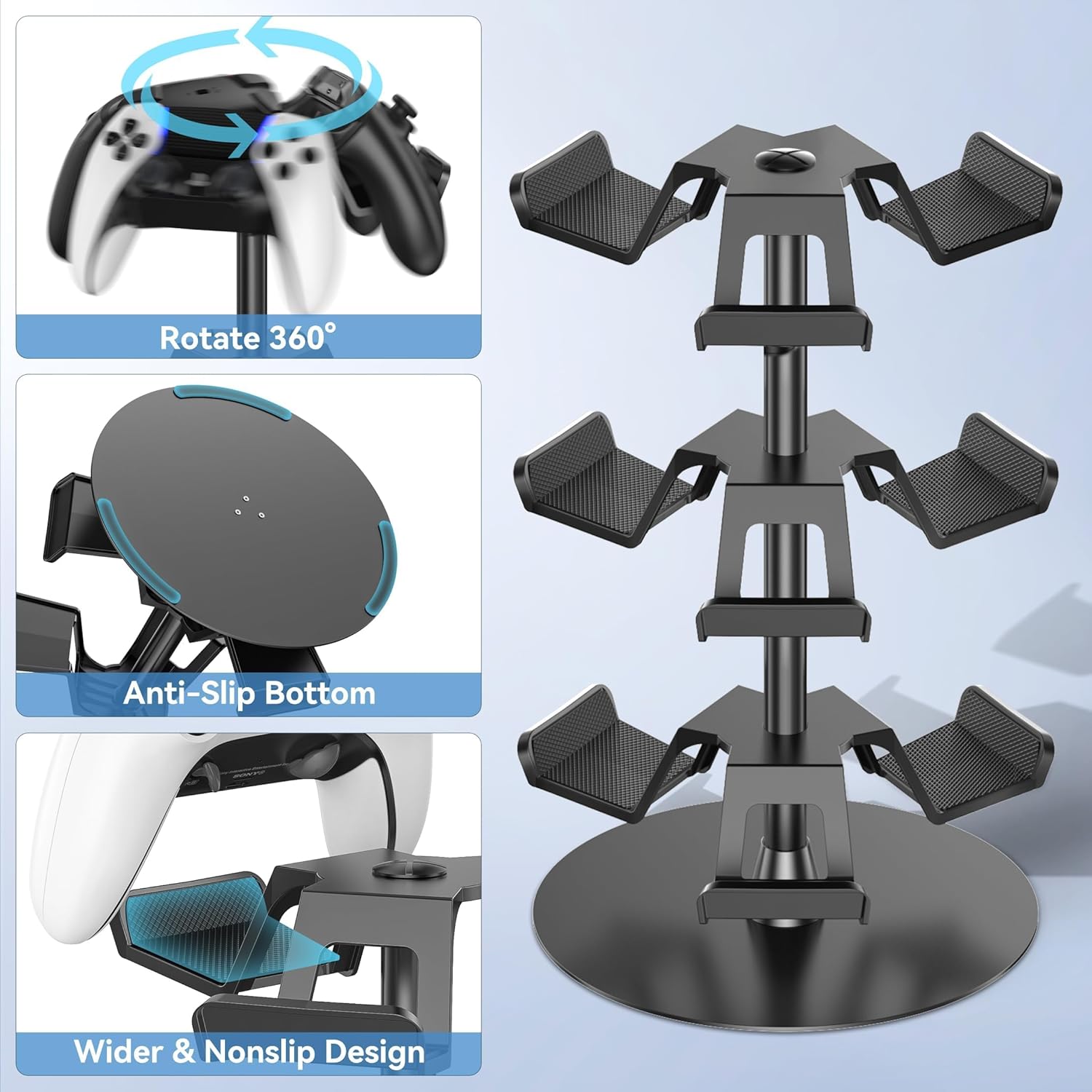 Headset and Gaming Controller Stand