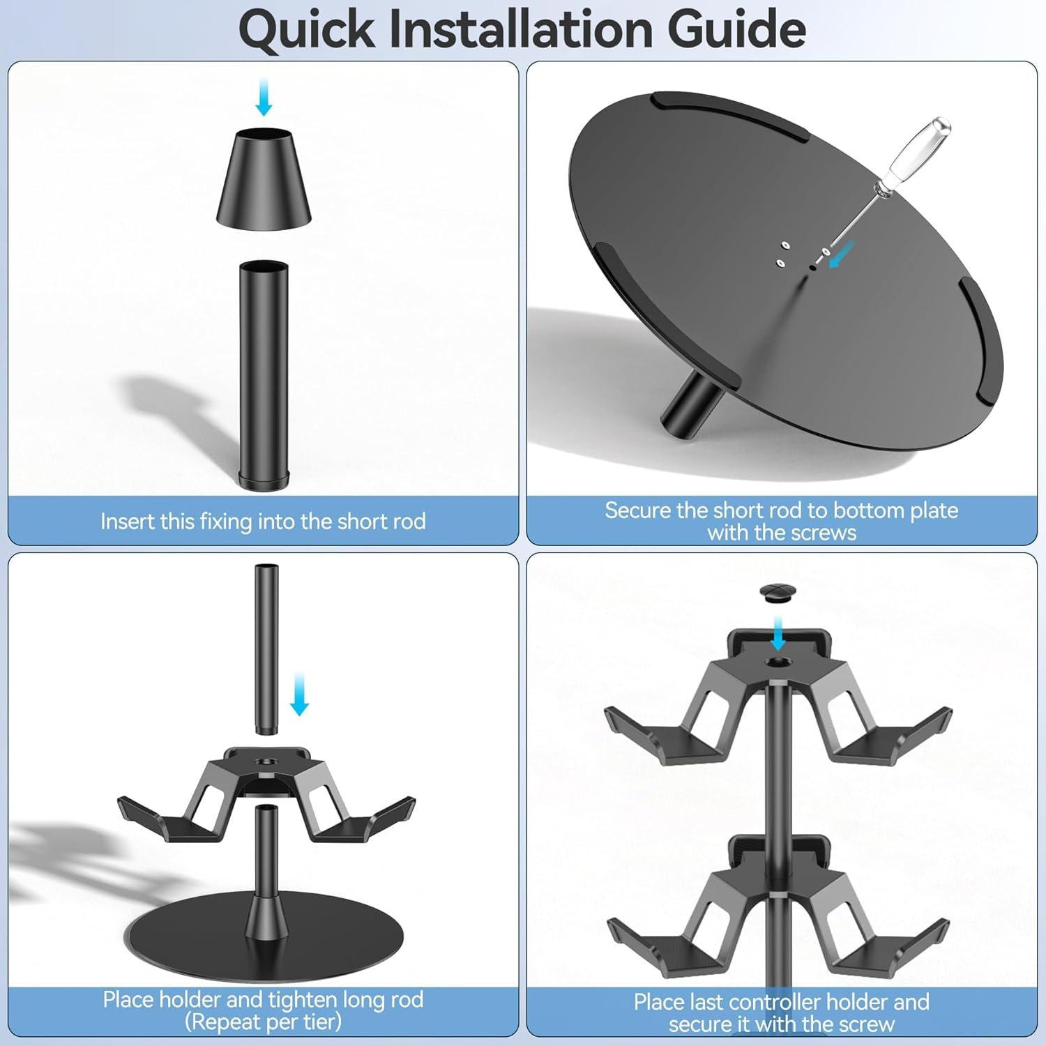 Headset and Gaming Controller Stand