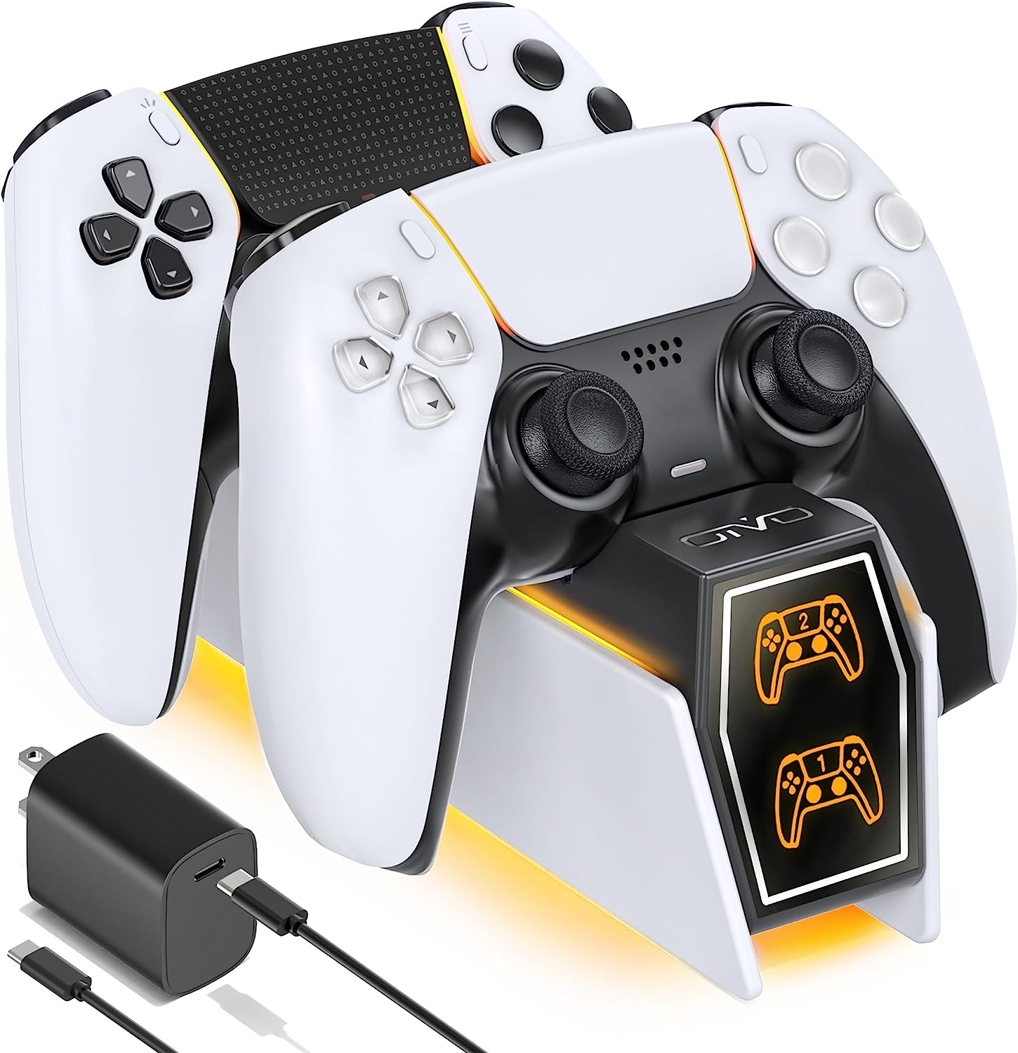 PS5 Controller Charger Compatible with Playstation 5 Controller & Edge Controller