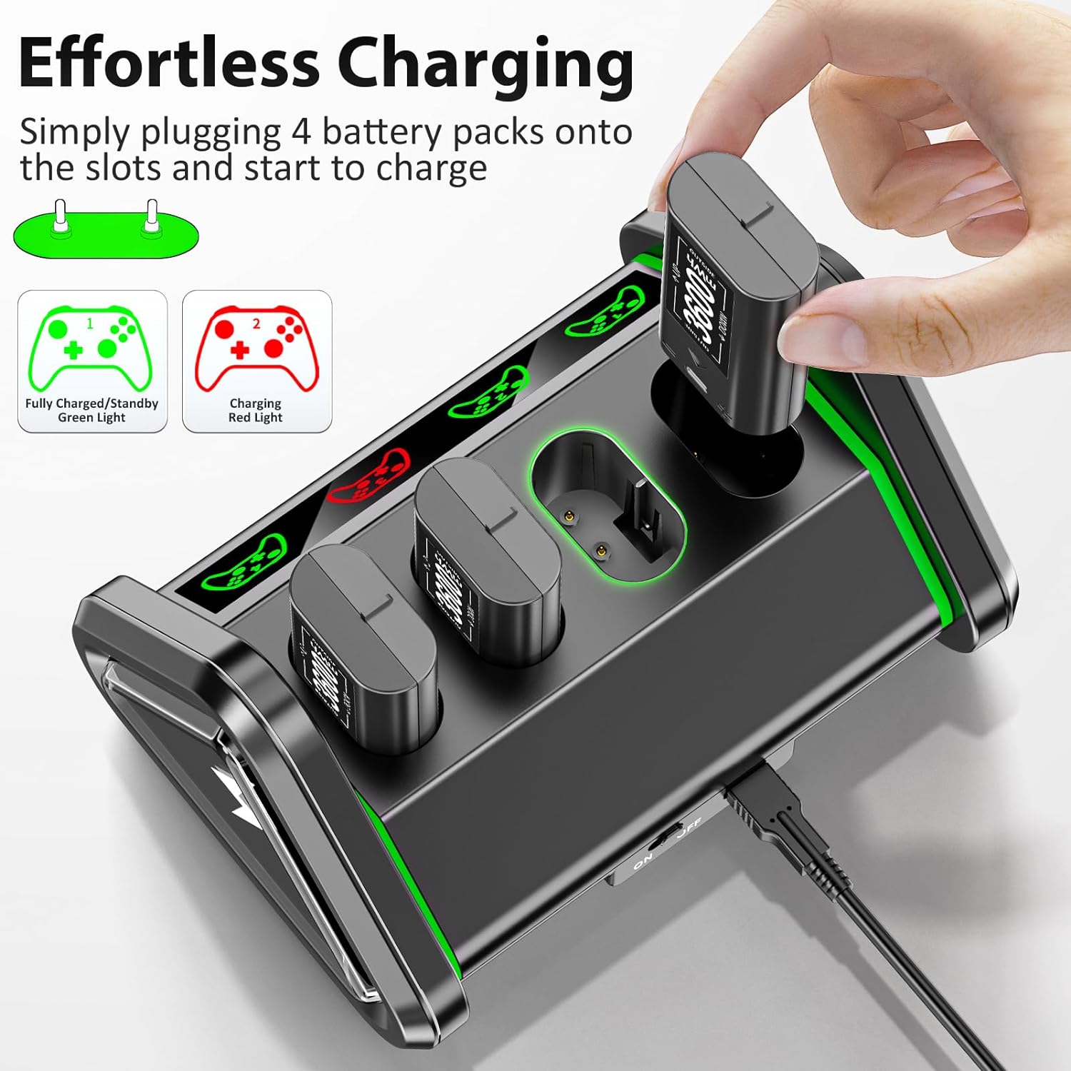 Rechargeable Battery Pack for Xbox Controller – oivogaming