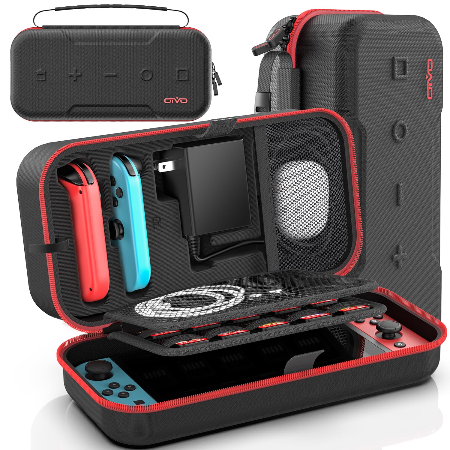 Switch OLED Carrying Case Compatible with Nintendo Switch & OLED