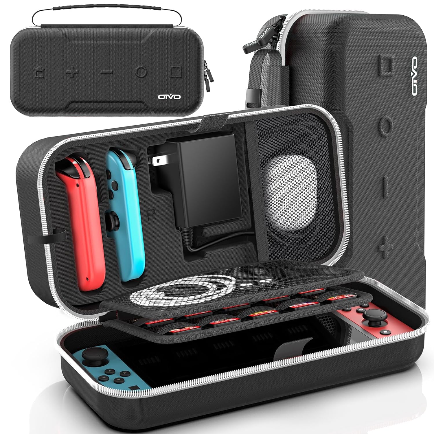 Switch OLED Carrying Case Compatible with Nintendo Switch & OLED