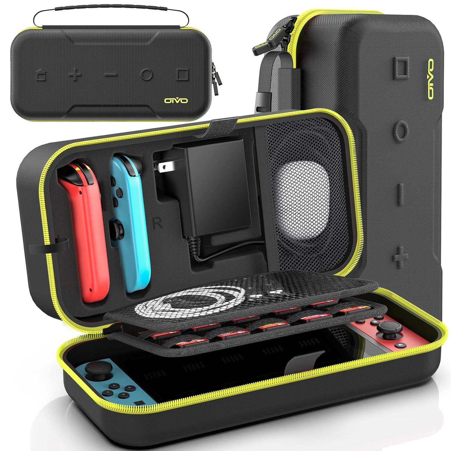 Switch OLED Carrying Case Compatible with Nintendo Switch & OLED