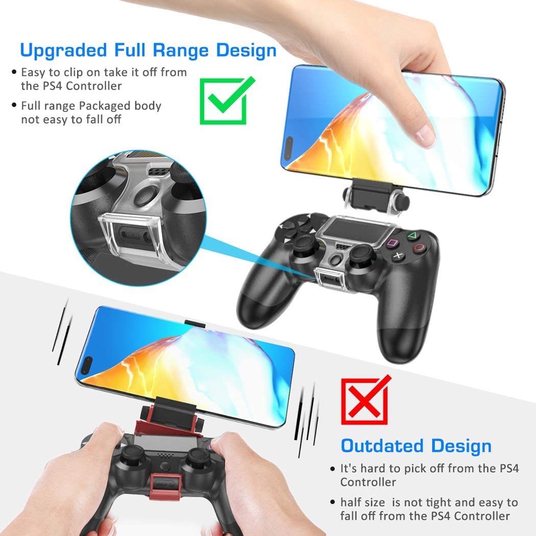 PS4 Controller Phone Remote Play Mount