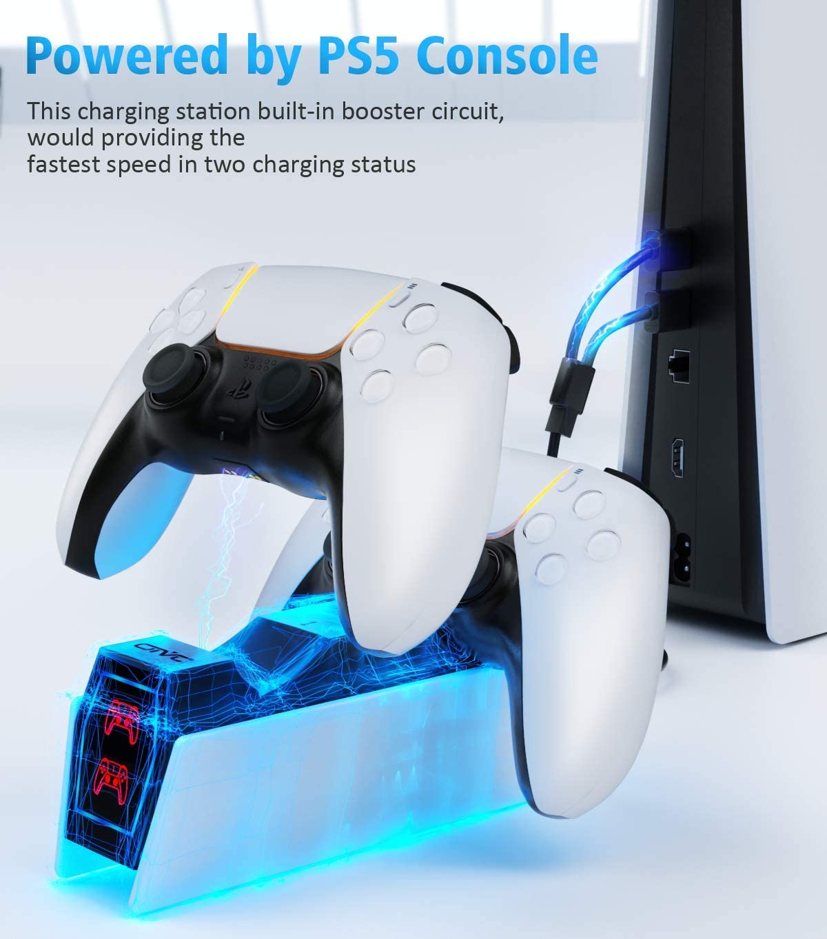 OIVO PS5 Controller Charger Docking Station