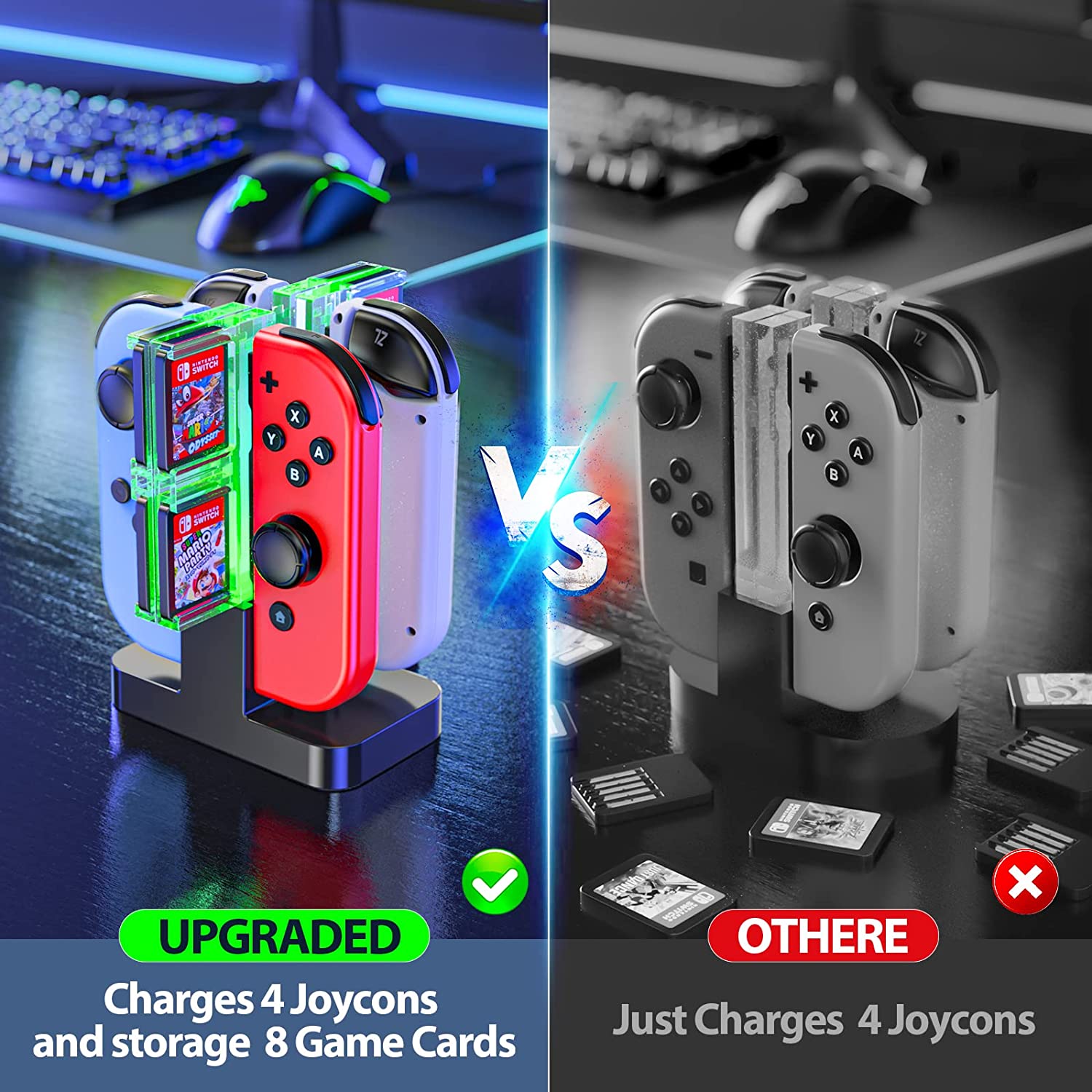 Switch Controller Charger for Joycons