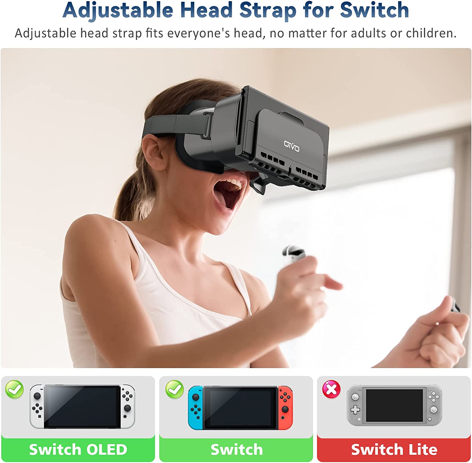 VR Headset Compatible with Nintendo Switch & Nintendo Switch OLED